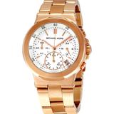 Michael Kors Accessories | Michael Kors Rose Gold -Tone Runway Chronograph Ladies Watch Mk5223 New Battery | Color: Gold | Size: Os