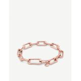 Alta Capture 18ct Rose-gold Vermeil Charm Bracelet - Pink - Monica Vinader Bracelets