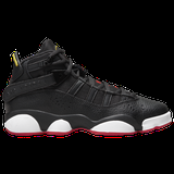 Jordan Boys Jordan 6 Rings - Boys' Grade School Basketball Shoes Black/University Red/White Size 4.0