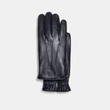 Coach Accessories | Nwt Coach Tech Napa Leather Gloves - Mens | Color: Black | Size: Large