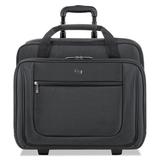Solo USLPT1364 US Luggage Classic Rolling Laptop Portfolio Case, Black