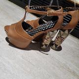 Jessica Simpson Shoes | Jessica Simpson Dany Tan Sz 6 | Color: Green/Tan | Size: 6