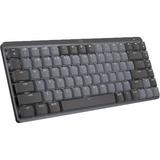 Logitech MX Mechanical Mini Wireless Keyboard (Gray, Clicky) 920-010552