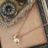 Kate Spade Jewelry | Kate Spade Spirit Animal Rabbit Zodiac Necklace | Color: Gold | Size: Os