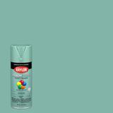 Krylon COLORmaxx Satin Jade Spray Paint and Primer In One (NET WT. 12-oz) in Green | K05568007