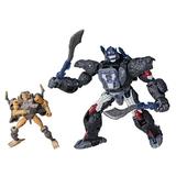 Transformers Generations War for Cybertron Series Optimus Primal and Rattrap Action Figures