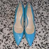 Nine West Shoes | Blue Pointed Toe Heels | Color: Blue | Size: 9