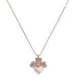 Kate Spade Jewelry | Kate Spade Rose Gold Precious Pansy Necklace | Color: Gold/Pink | Size: Os