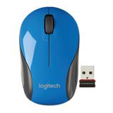 Logitech� M187 Mini Wireless Optical Mouse, Blue, 910-002728