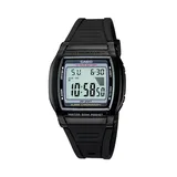 Casio Men's Digital Chronograph Watch - W201-1AV, Black