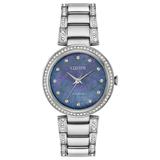 Citizen Eco-drive Silhouette Women's Crystal Accent 28mm Watch