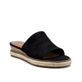Lucky Brand Naveen Wedge Sandal | Women's | Black | Size 5.5 | Sandals | Espadrille | Slide | Wedge