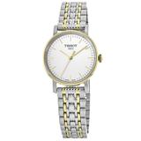 Tissot T-Classic White Dial Two-Toned Stainless Steel Women's Watch T109.210.22.031.00 T109.210.22.031.00