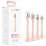 Ordo Sonic+ Brush Heads - Rose Gold x4