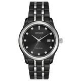 Citizen Men s Corso Black Diamond Dial Watch BM7348-53E