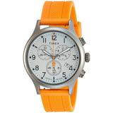 Timex Allied Chrono Silicone Strap Indiglo Mens 100meter Watch