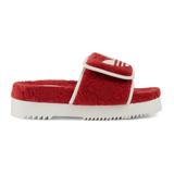 adidas x Gucci women's GG platform sandal