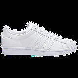 adidas Originals Superstar - Women's Basketball Shoes - White / White / White, Size 9.5