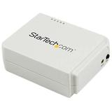 StarTech 1 Port USB Wireless N Network Print Server - 802.11 b/g/n, White (PM1115UW)