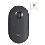 Logitech 910-005743_BBY Wireless Optical Mouse, Gray