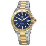 Tag Heuer Aquaracer 300M Automatic Blue Dial Two Tone Stainless Steel Men's Watch WBD2120.BB0930 WBD2120.BB0930