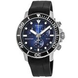 Tissot Seastar 1000 Chronograph Blue Dial Rubber Strap Men's Watch T120.417.17.041.00 T120.417.17.041.00