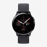 Samsung Galaxy Active 2 LTE Mens Black Leather Smart Watch-Sm-R835uskaxar, One Size
