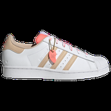 adidas Originals Superstar - Women's Basketball Shoes - White / Pink, Size 7.5