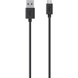 Belkin Mixit Micro-USB to USB ChargeSync Cable, Black (F2CU012BT04-BLK)