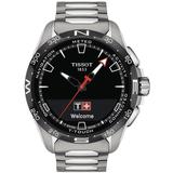 Tissot T-Touch Connect Solar Black Dial Titanium Men's Watch T121.420.44.051.00 T121.420.44.051.00