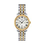 Tissot T-Classic Carson 30mm Two-tone Women's Watch T122.210.22.033.00 T122.210.22.033.00