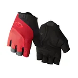Giro Bravo Gel Short Finger Gloves - Bright Red - M, Bright Red
