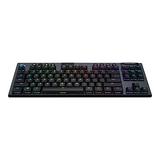 Logitech G915 TKL Tenkeyless LIGHTSPEED Wireless RGB Mechanical Gaming Keyboard, Black (920-009512)