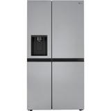 LG LRSXS2706S 27.2 CuFt Side-By-Side Refrigerator In Stainless Steel With Smooth Touch Ice Dispenser