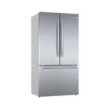 Bosch B36CT80 800 Series 36 Inch Wide 21 Cu. Ft. Energy Star Rated French Door Refrigerator with Home Connect Stainless Steel Refrigeration Appliances