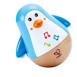 Hape Penguin Musical Wobbler Music Educational Kids/Baby Wooden Toy/Play 12m+