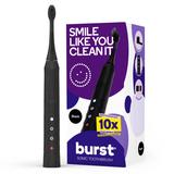 burst Sonic Rechargeable Electric Toothbrush - Black