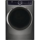 Electrolux - 8.0 Cu. Ft. Stackable Gas Dryer with Steam, LuxCare Dry System & Air Dry Cycle - Titanium