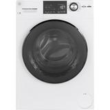 GE GFW148S 24 Inch Wide 2.4 Cu. Ft. Energy Star Rated Electric Front Loading Washer with Steam Technology White Laundry Appliances Washing Machines