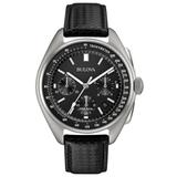 Bulova Lunar Pilot Chronograph Men's Stainless Steel Watch