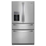 Whirlpool WRX986SIH 36 Inch Wide 26.2 Cu. Ft. French Door Refrigerator Stainless Steel Refrigeration Appliances Full Size Refrigerators French Door