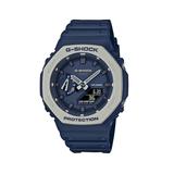 Men's Casio G-Shock Classic Two-Tone Strap Watch with Blue Dial (Model: GA2110ET-2A)