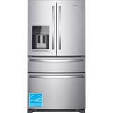 Whirlpool WRX735SDHZ 24.5 CuFt Built-In French Door Refrigerator In Stainless Steel With EveryDrop Filtration