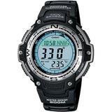 Casio® SGW100-1V Men's Digital Compass Twin Sensor Sport Wrist Watch W/Resin Band, Black