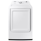 Samsung DVG45T3200 27 Inch Wide 7.2 Cu. Ft. Gas Dryer with Smart Care White Laundry Appliances Dryers Gas Dryers