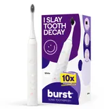 burst Sonic Rechargeable Electric Toothbrush - White