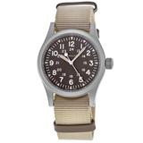 Hamilton Brown Dial Textile Strap Men's Watch H69439901 H69439901