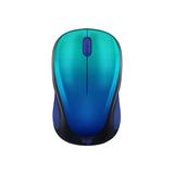 Logitech� Design Limited Edition Wireless Optical Mouse, Aurora Blue