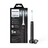 Philips Sonicare 4100 Rechargeable Electric Toothbrush with Pressure Sensor, Black