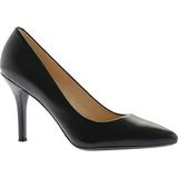 Women s Nine West Fifth9X9 Pointed Toe Pump Black Leather 9.5 M